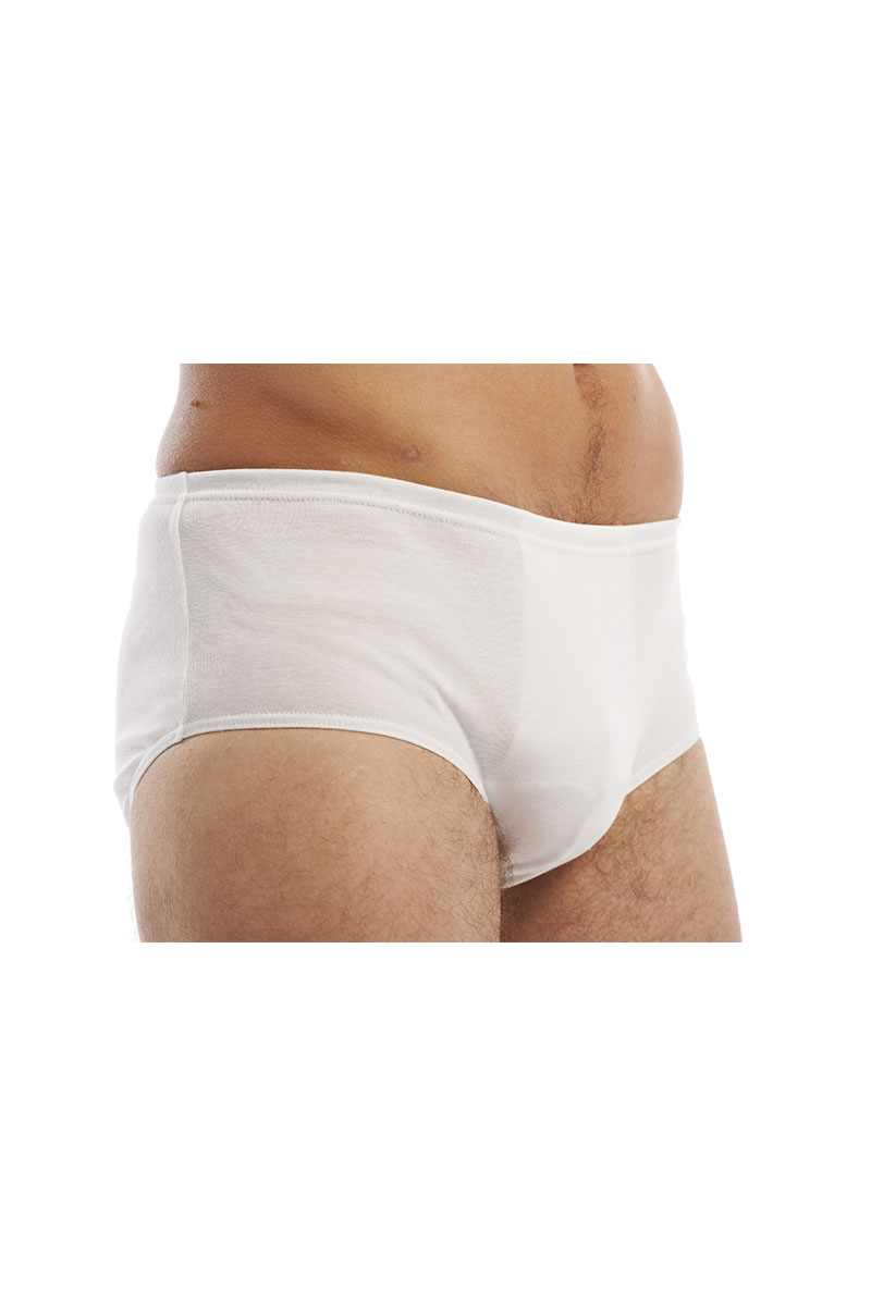 ARMOR-LUX Slip - coton peigné Homme BLANC S