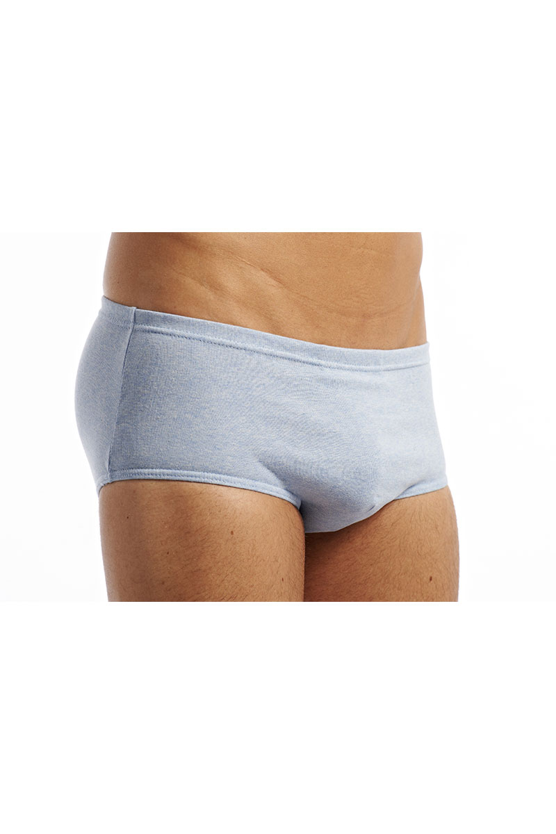 ARMOR-LUX Slip - coton peigné Homme BLEU CHINE S