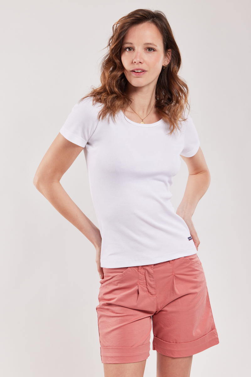 ARMOR-LUX T-shirt Plogoff - coton Femme BLANC 4XL - 50