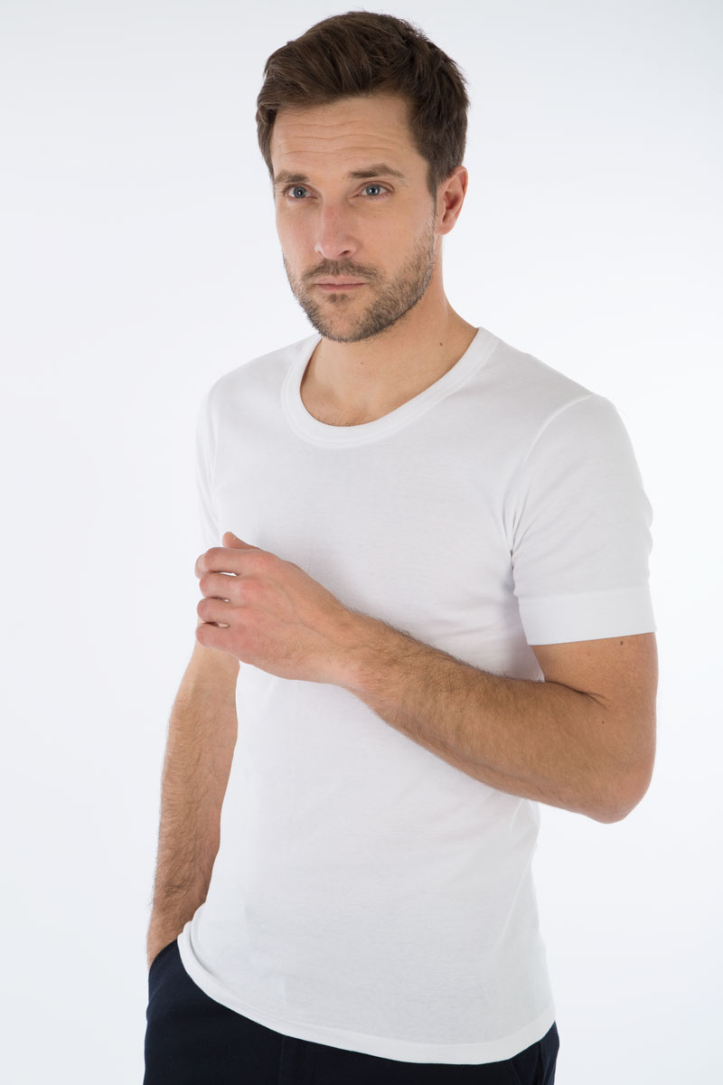 ARMOR-LUX T-Shirt - coton Homme BLANC 4XL