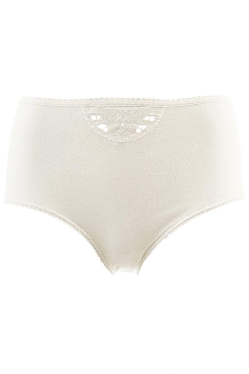 Culotte taille haute Barbara - coton peigné