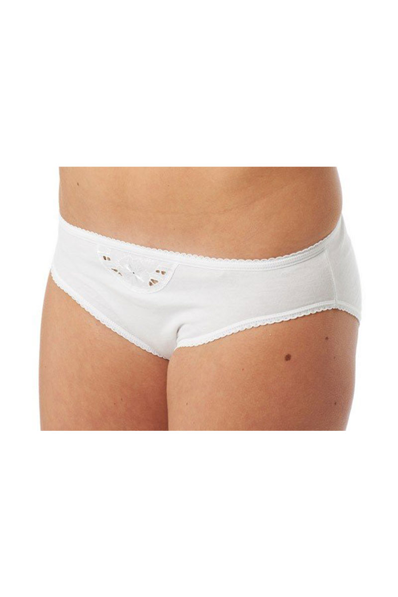 Slip échancré Barbara - coton peigné
