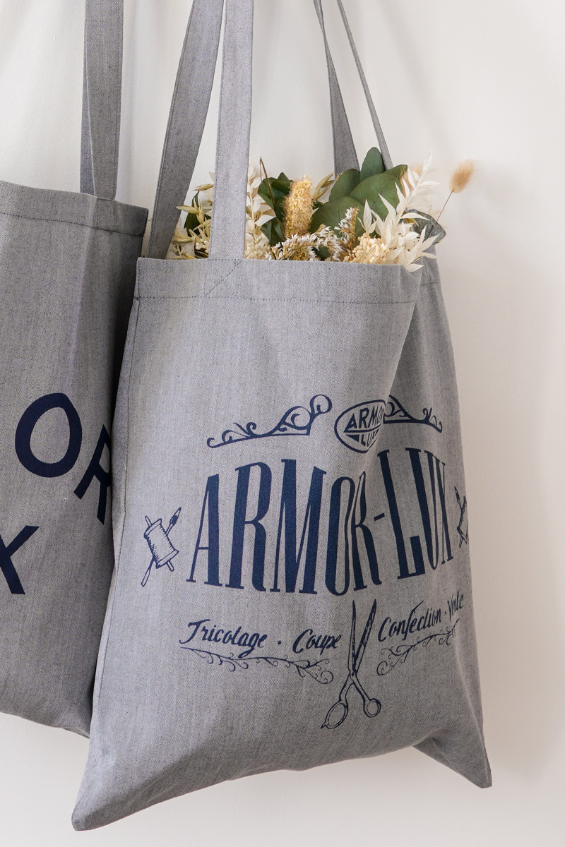ARMOR-LUX Tote bag Armor-lux Femme Chambray Rétro TU