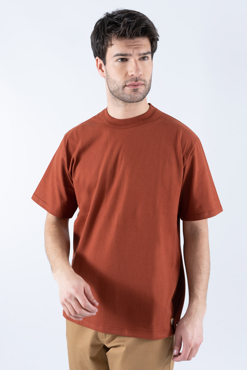ARMOR-LUX T-Shirt uni - Coton Homme Séquoia M
