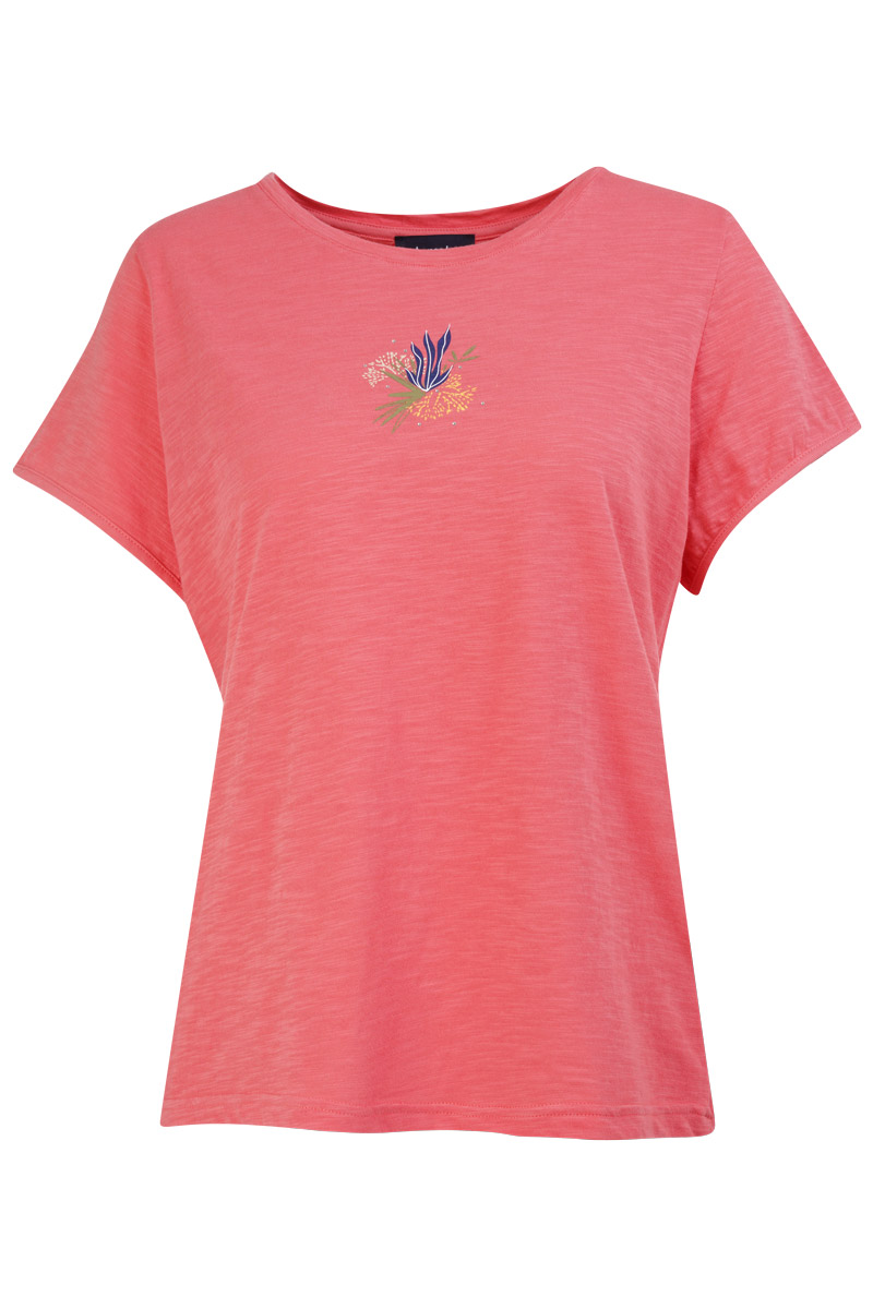 ARMOR-LUX T-shirt motif algue - coton léger Femme Chupa Sérig Algues XS - 36