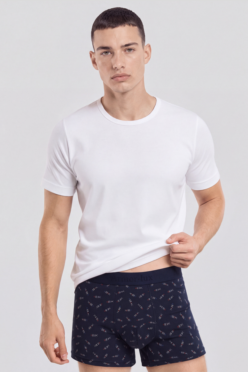 Boxer imprimé - coton issu de l'agriculture biologique