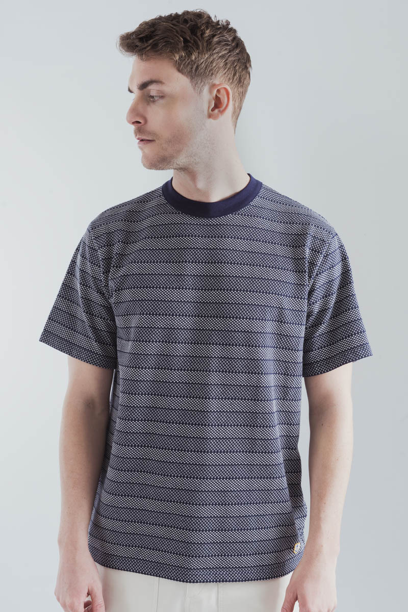 ARMOR-LUX T-shirt jacquard - coton léger Homme Navire/Nature S
