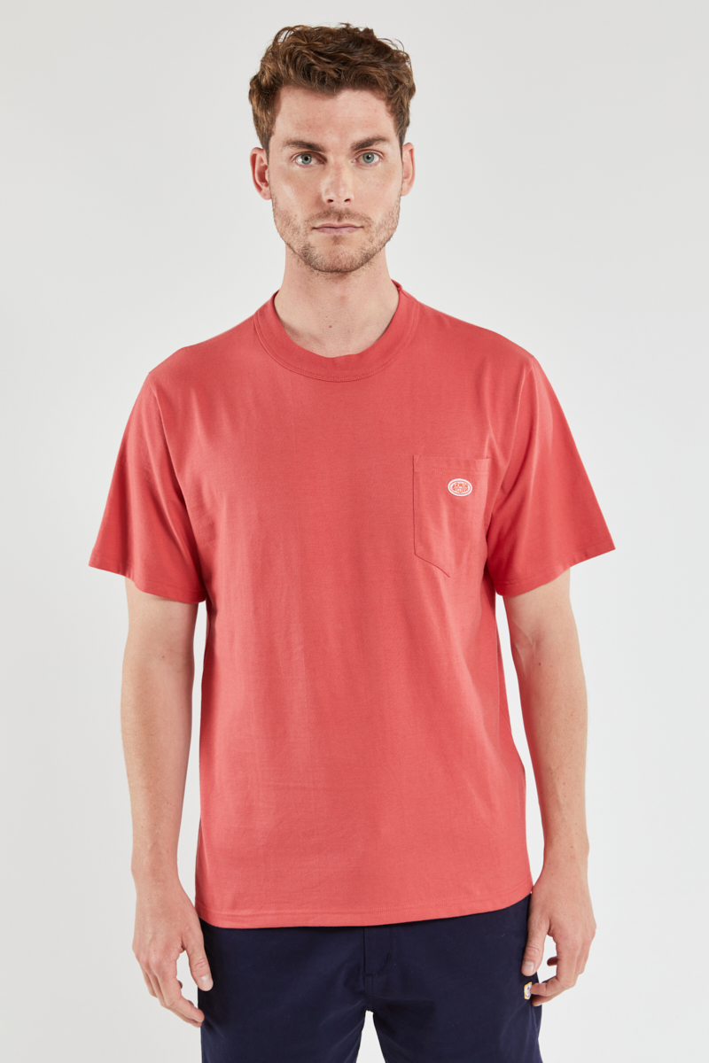 ARMOR-LUX T-shirt Héritage - coton biologique Homme Cranberry S