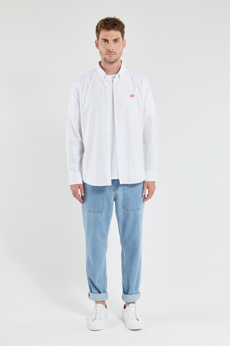 ARMOR-LUX Jean Héritage - coton Homme Denim Clair XXXL - 48