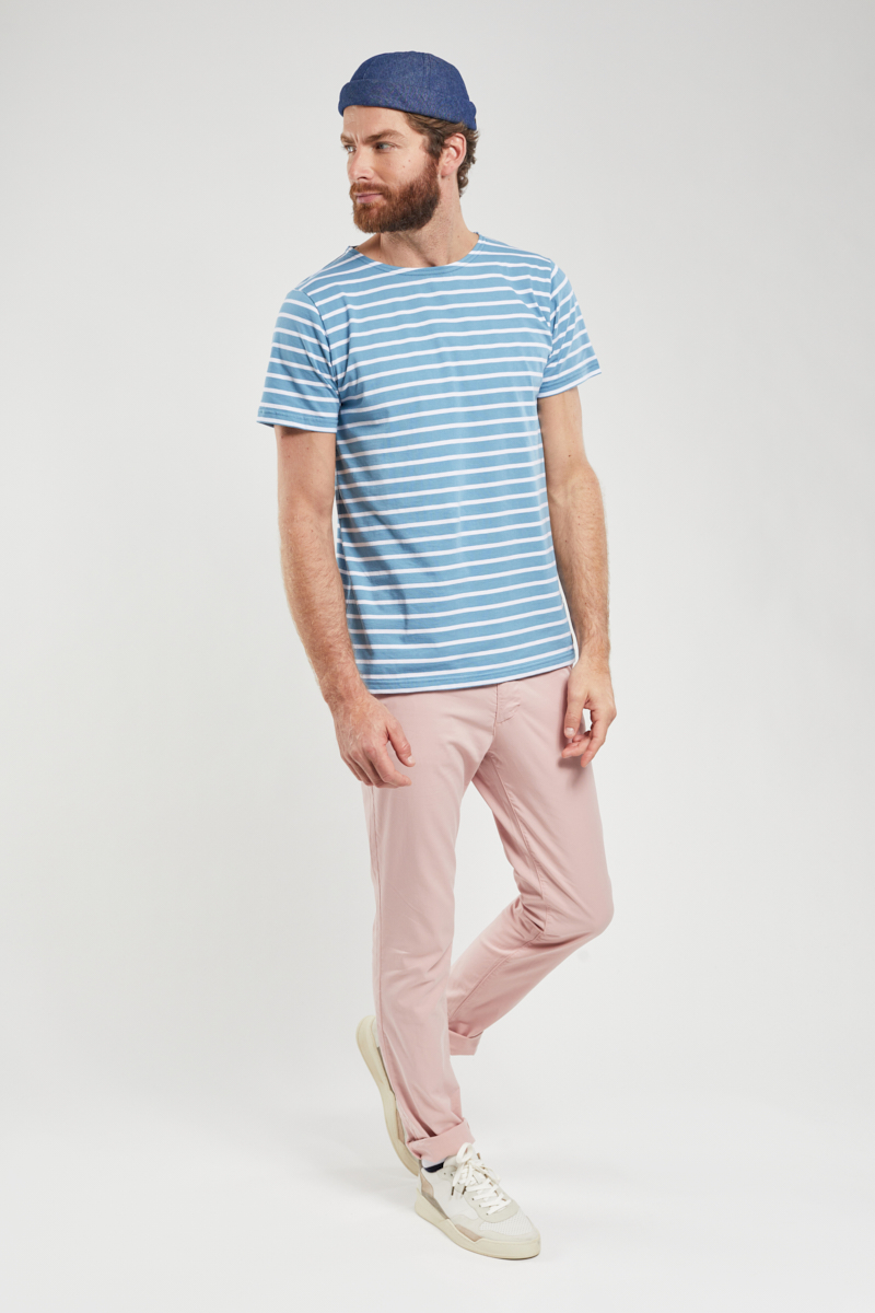 ARMOR-LUX Chino coupe droite - coton Homme Antic Pink S - 38