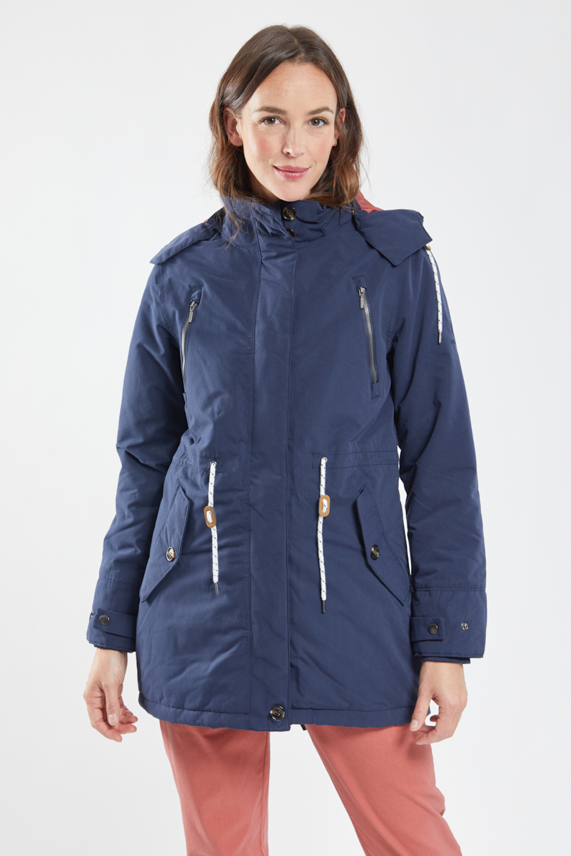 BERMUDES Parka imperméable BERINE Femme MARINE XS - 36