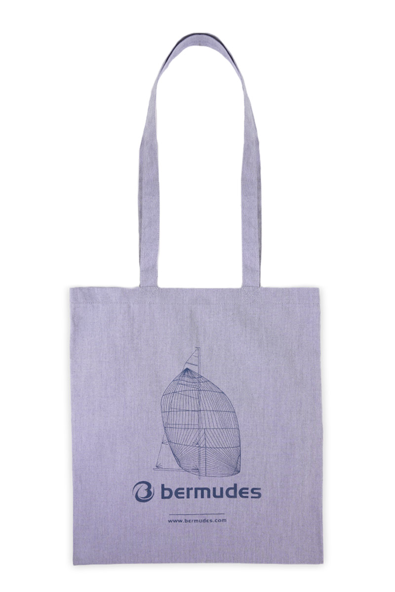 Bermudes Tote Bag "Bermudes" - Coton Femme Chambray U
