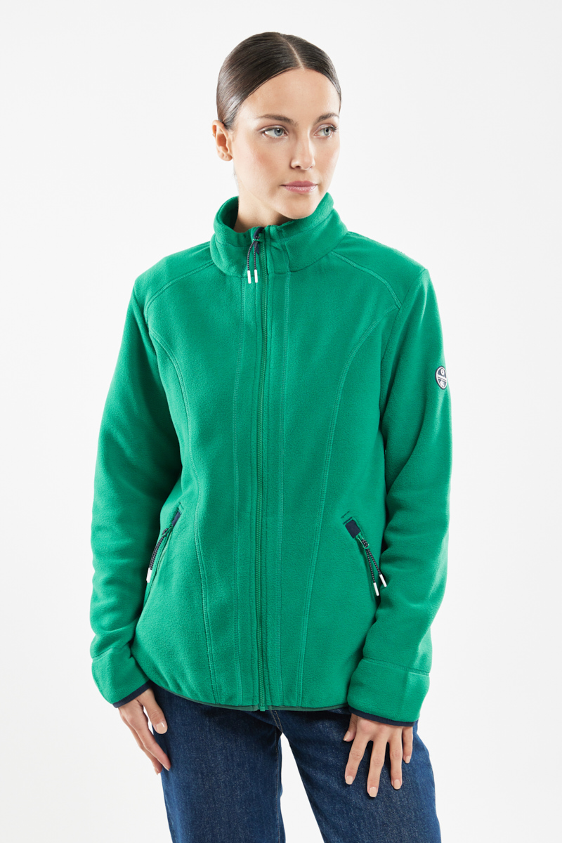 BERMUDES Veste polaire MAOKE Femme VERT XS - 36