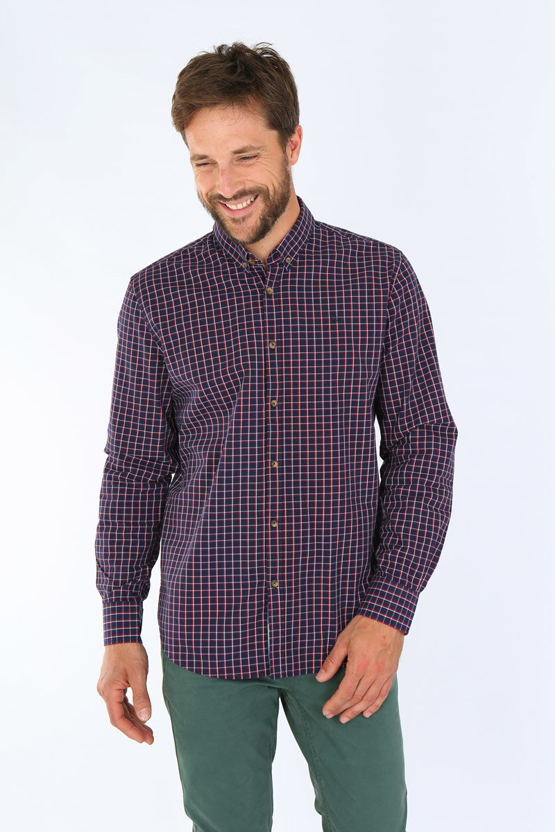 Chemise à carreaux ELIOS