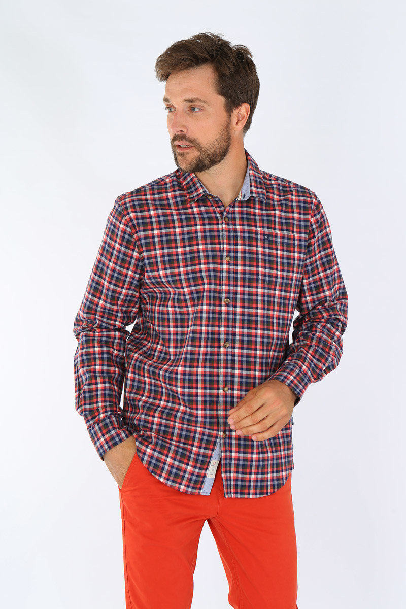 Chemise à carreaux ERALD