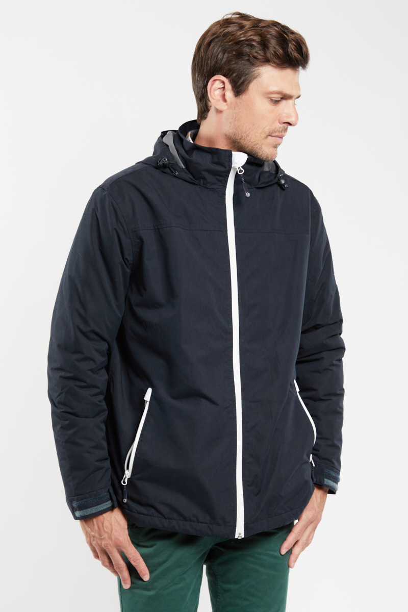 BERMUDES Veste courte imperméable HALONG Homme NAVY S