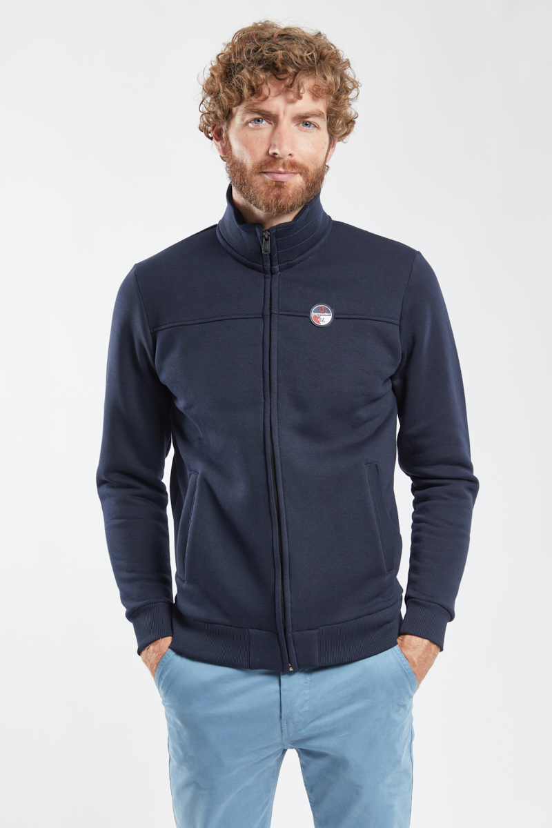 BERMUDES Sweat col montant TORONTOS Homme NAVY S