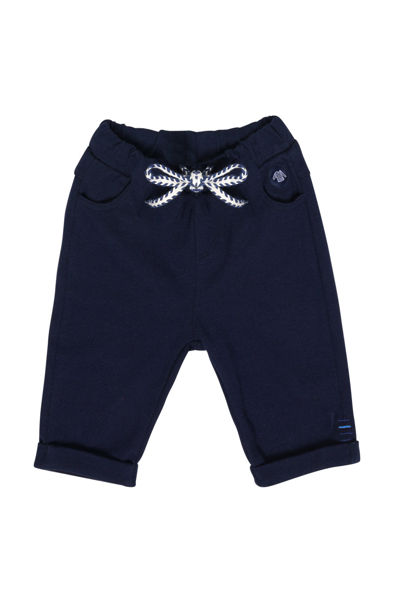 ARMOR-LUX Pantalon en maille Baby - coton Enfant Marine deep 3 MOIS