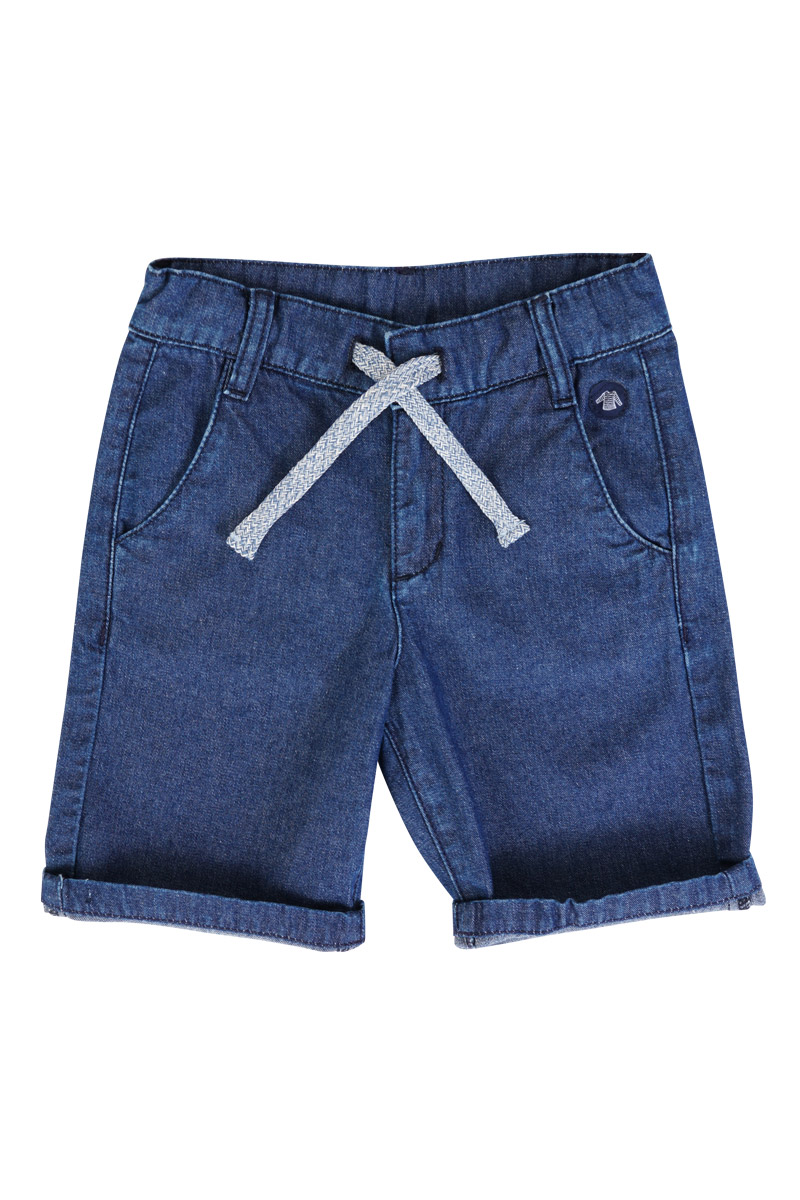 ARMOR-LUX Short en jean Kids - coton Enfant Jean 4 ANS