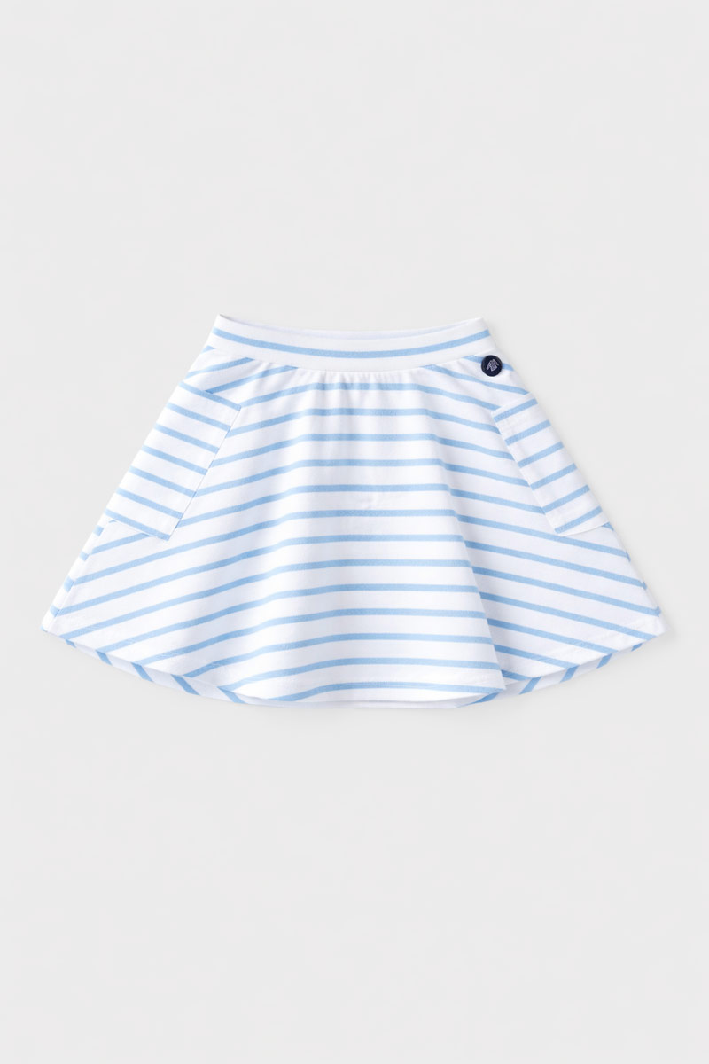 Jupe rayée Kids - coton léger
