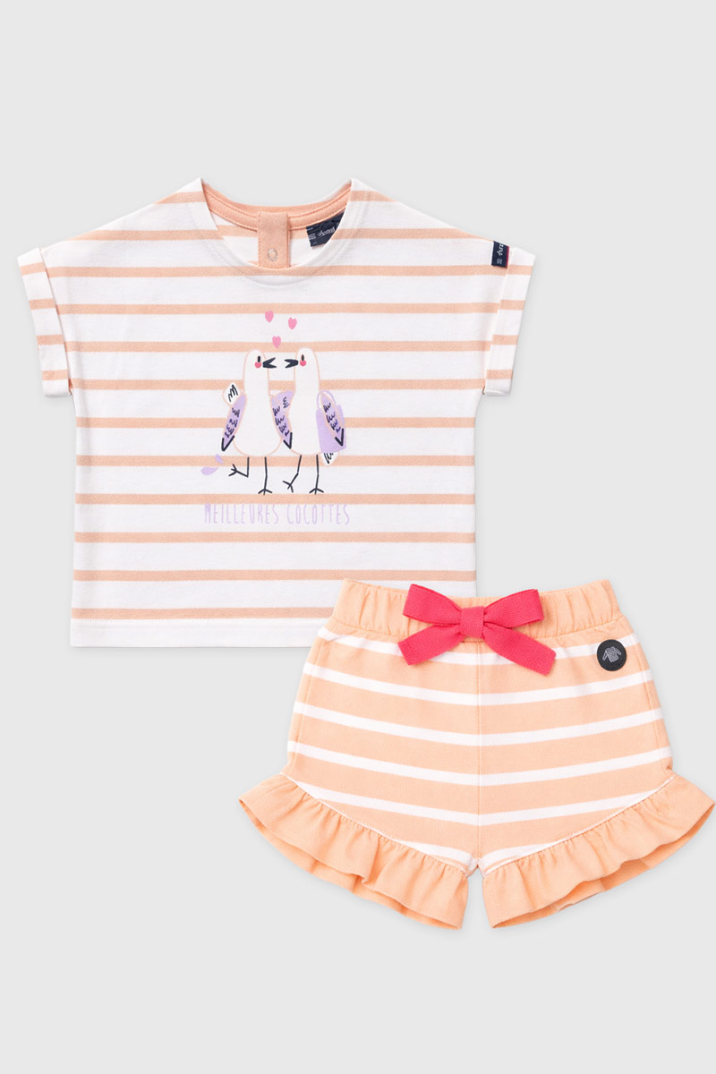 Pyjama rayé Baby - coton léger