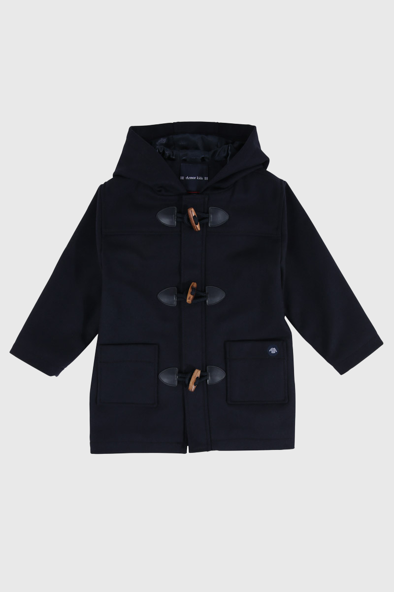 Duffle-coat+Kids+-+drap+de+laine