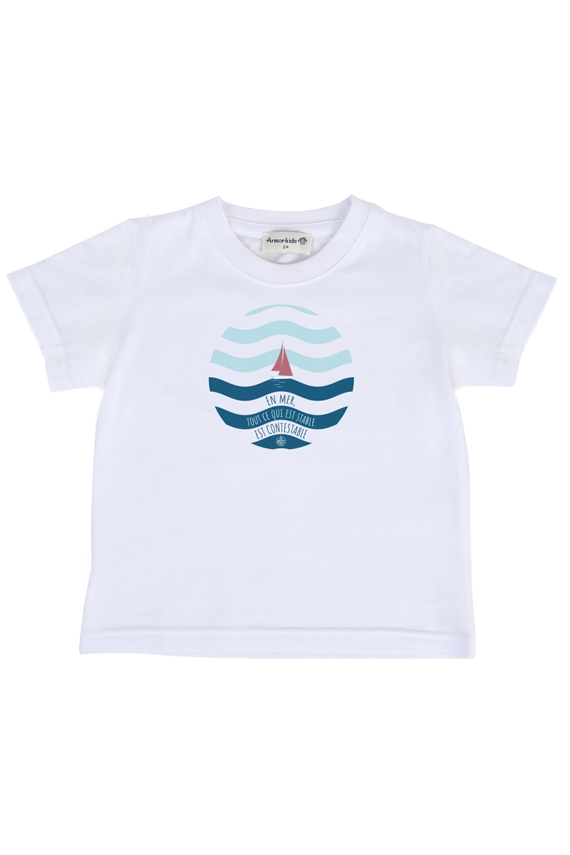 ARMOR-LUX T-shirt bateau Kids - coton léger Enfant 001-Tout ce qui est stable-AMB 2 ANS
