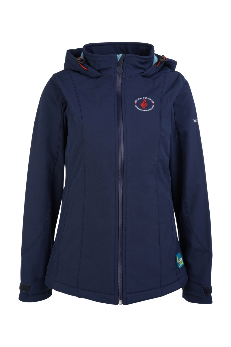 ARMOR-LUX Softshell - Route du Rhum 2022 - Destination Guadeloupe Femme Marine Deep-RDR22 XS